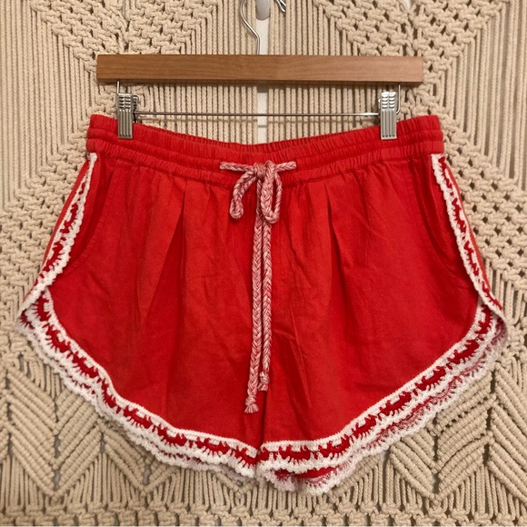 NWT Free People Coastal Cruise Pull On Shorts